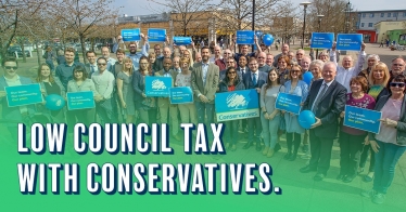 Council Tax lower in Conservative councils